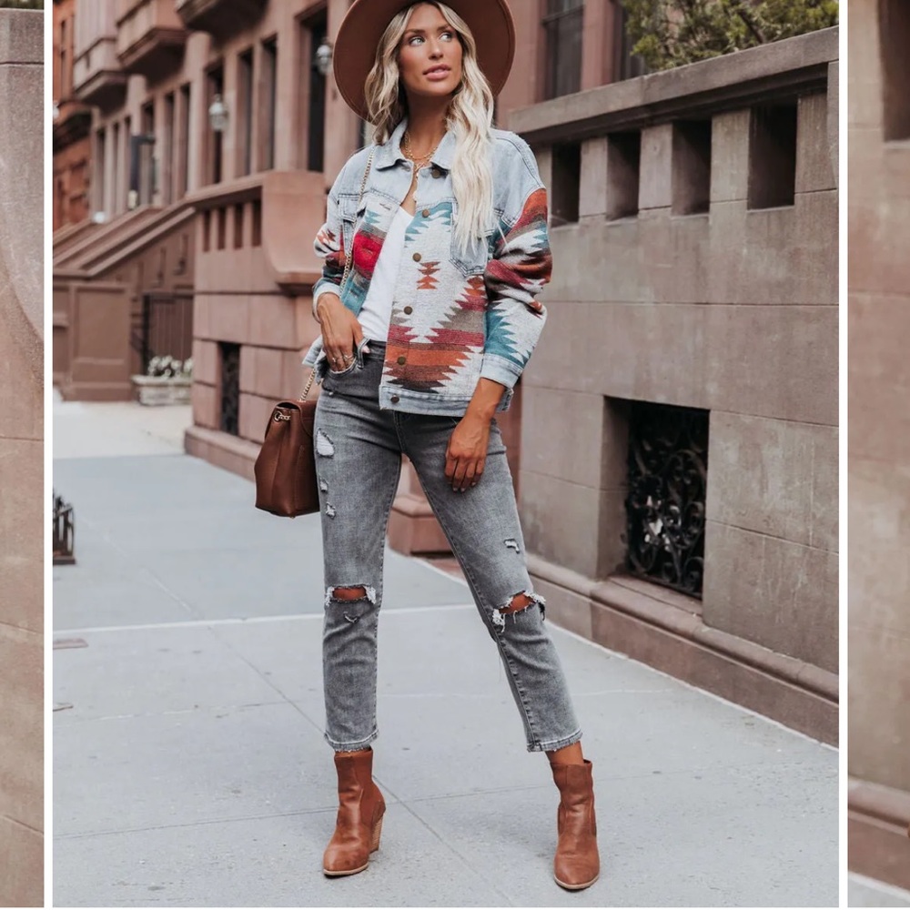 Sunset Arizona Denim Jean Jacket - Picture 2 of 16